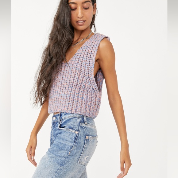 Free People Sweater Tank (reversible front and back) - Picture 3 of 5